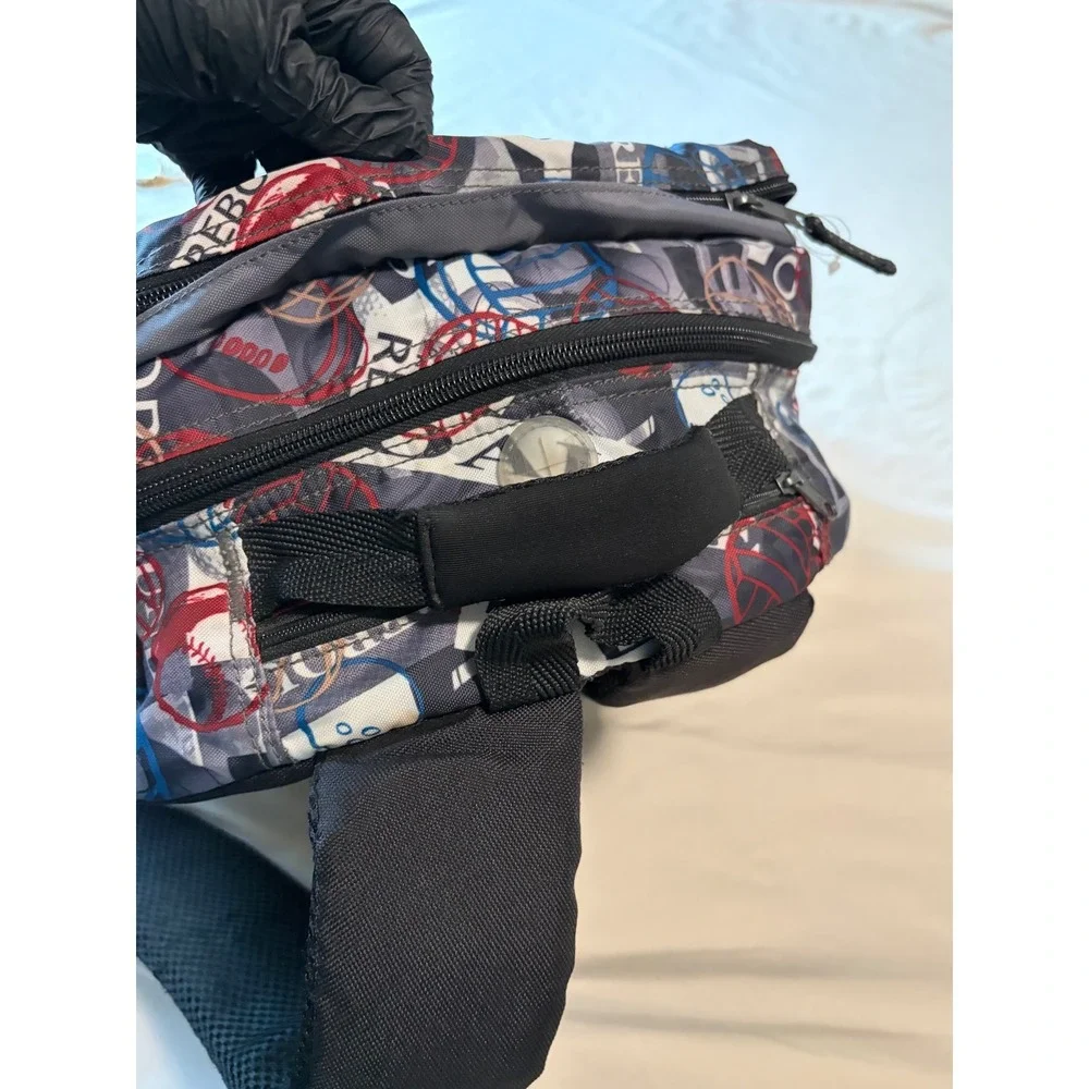 The Childrens Place PLC Ultimate Pack Backpack Kids Sports Print Est 89 Blue Red